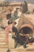 John William Waterhouse Diogenes (mk41) painting